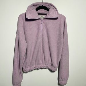 Urban Outfitters Cropped Quarter-Zip